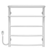 Електрична сушарка для рушників Deffi Готель П5 500х600 ліве підключення білий C.OD.60.50.5.E.W.L.5