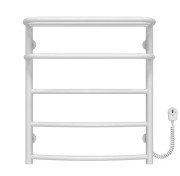 Електрична сушарка для рушників Deffi Готель П5 500х600 праве підключення білий C.OD.60.50.5.E.W.R.5