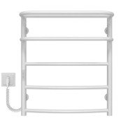 Електрична сушарка для рушників Deffi Готель П5 400х600 ліве підключення WD03 білий C.OD.60.40.5.E.W.L.3