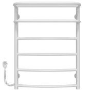 Електрична сушарка для рушників Deffi Готель П6 500х700 ліве підключення білий C.OD.70.50.6.E.W.L.5