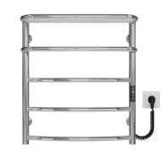 Електрична сушарка для рушників Deffi Готель П5 400х600 праве підключення JD03 хром C.OD.60.40.5.E.C.R.1