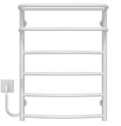 Електрична сушарка для рушників Deffi Готель П6 500х700 ліве підключення WD03 білий C.OD.70.50.6.E.W.L.3