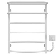 Электрический полотенцесушитель Deffi Отель П6 500х700 правое подключение WD03 белый C.OD.70.50.6.E.W.R.3