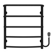 Електрична сушарка для рушників Deffi Каскад Дуга П5 400х600 праве підключення C.KD.60.40.5.E.B.R.5