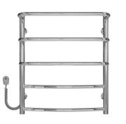 Електричний сушарка для рушників Deffi Каскад Дуга П5 500х600 ліве підключення хром C.KD.60.50.5.E.C.L.5