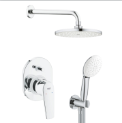 Душева система прихованого монтажу Grohe BauFlow із New Tempesta 200 хром UA29045003