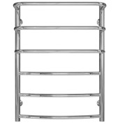 Сушка для рушників водяна Deffi Каскад Дуга П6 500х700 бічне праве підключення хром C.KD.70.50.6.C.C