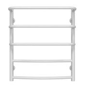 Сушка для рушників водяна Deffi Каскад Дуга П5 500х600 нижнє підключення білий C.KD.60.50.5.W.A