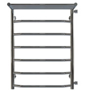 Сушка для рушників водяна Deffi Трапеція з полицею П7 500х700 бічне праве підключення хром C.TP.70.50.7.C.C