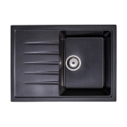 Мийка для кухні Sink Quality Titanite 1KKO 68x49,5x21,5 з переливом нанограніт парча TIT.B.1KKO.X