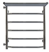 Полотенцесушитель водяной Deffi Трапеция с полкой П6 500х600 боковое левое подключение хром C.TP.60.50.6.C.B