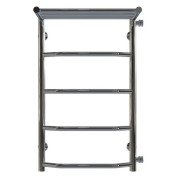 Сушка для рушників водяна Deffi Трапеція з полицею П5 400х700 бічне праве підключення хром C.TP.70.40.5.C.C