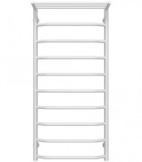 Сушка для рушників водяна Deffi Трапеція з полицею П10 500х1100 нижнє підключення білий C.TP.110.50.10.W.A