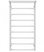 Сушка для рушників водяна Deffi Трапеція з полицею П9 500х1000 нижнє підключення білий C.TP.100.50.9.W.A