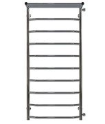 Сушка для рушників водяна Deffi Трапеція з полицею П10 500х1100 бічне праве підключення хром C.TP.110.50.10.C.C