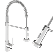 Змішувач для кухні Sink Quality Solid одноважільний з гнучким виливом хром BSL-ch