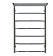 Полотенцесушитель водяной Deffi Трапеция с полкой П7 500х800 нижнее подключение хром C.TP.80.50.7.C.A