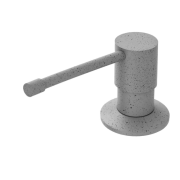 Дозатор для рідкого мила Sink Quality Top латунь/пластик сірий DOZL-g