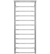 Сушка для рушників водяна Deffi Трапеція з полицею П12 500х1300 бічне ліве підключення хром C.TP.130.50.12.C.B