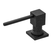 Дозатор для рідкого мила Sink Quality Quatro латунь/пластик хром граніт DOK-bp