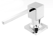 Дозатор для рідкого мила Sink Quality Quatro латунь/пластик хром DOK-ch