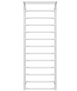 Сушка для рушників водяна Deffi Трапеція з полицею П13 500х1400 нижнє підключення білий C.TP.140.50.13.W.A