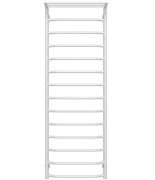 Сушка для рушників водяна Deffi Трапеція з полицею П14 500х1500 нижнє підключення білий C.TP.150.50.14.W.A