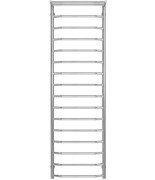 Полотенцесушитель водяной Deffi Трапеция с полкой П16 500х1700 боковое правое подключение хром C.TP.170.50.16.C.C