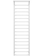 Сушка для рушників водяна Deffi Трапеція з полицею П17 500х1800 нижнє підключення білий C.TP.180.50.17.W.A