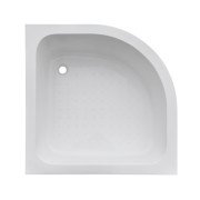 Душевой поддон акриловый четверть круга Vivia native Capri 90х90х27 белый А0025235