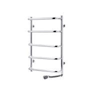 Електрична сушка для рушників Kroner Скоба 700х500/5 ЕR праве підключення нерж.сталь хром ДС09ER