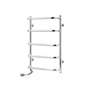 Електрична сушка для рушників Kroner Скоба 700х500/5 EL ліве підключення нерж.сталь хром ДС09EL