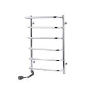 Електрична сушка для рушників Kroner Скоба 700х500/6 ЕL (Сб1П1-См5) ліве підключення хром ДСп04ЕL