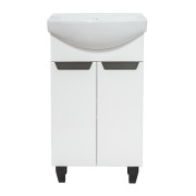 Тумба під раковину Vivia Poli Д2 50х31 см комбінується з раковиною Церсанія 50 МДФ/ДСП білий А0050276