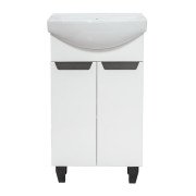 Тумба под раковину Vivia Poli Д2 50х31 см комбинируется с раковиной Церсания 50 МДФ/ДСП белый А0050276