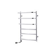 Электрический полотенцесушитель Kroner Каскад дуга 700x500/6 ER (Сб1-С1-См1-Д3) левое подключение хром ДКД02ЕL