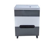 Тумба под раковину Vivia Poli Ш2 60х33 см комбинируется с раковиной Idea 60 МДФ/ДСП гранит А0054109