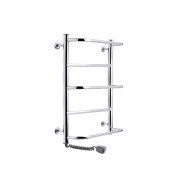 Електрична сушка для рушників Kroner Мікс 600x500/5 ER (С1-Т1-С1-Т1-С1) ліве підключення хром ДМ03EL