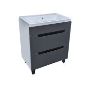 Тумба під раковину Vivia Poli Ш2 60х42 см комбінується з раковинами Como 60/Cers 60 МДФ/ДСП граніт А0051134