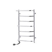 Електрична сушка для рушників Kroner Мікс 800x500/7 (С1-Т2-С1-Т2-С1) ліве підключення хром ДМ07EL