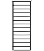 Сушка для рушників водяна Deffi Юність П14 500х1400 нижнє підключення чорний C.YU.140.50.14.B.A