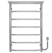 Електрична сушарка для рушників Deffi Трапеція з полицею П7 500х800 праве підключення хром C.TP.80.50.7.E.C.R.5