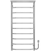 Електрична сушарка для рушників Deffi Трапеція з полицею П10 500х1100 праве підключення хром C.TP.110.50.10.E.C.R.5
