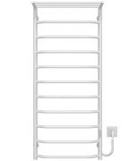 Електрична сушарка для рушників Deffi Трапеція з полицею П11 500х1200 праве підключення WD03 білий C.TP.120.50.11.E.W.R.3