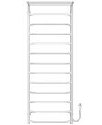 Електрична сушарка для рушників Deffi Трапеція з полицею П13 500х1400 праве підключення білий C.TP.140.50.13.E.W.R.5