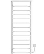 Електрична сушарка для рушників Deffi Трапеція з полицею П13 500х1400 праве підключення WD03 білий C.TP.140.50.13.E.W.R.3