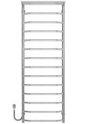 Електрична сушарка для рушників Deffi Трапеція з полицею П15 500х1500 ліве підключення хром C.TP.150.50.15.E.C.L.5
