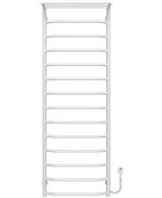 Електрична сушарка для рушників Deffi Трапеція з полицею П15 500х1500 правильне підключення білий C.TP.150.50.15.E.W.R.5