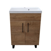 Тумба під раковину Vivia Велла Д2 60х33 см комбінується з раковиною Idea 60 МДФ/ДСП дерево А0053751