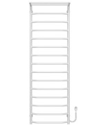 Електрична сушарка для рушників Deffi Трапеція з полицею П15 500х1600 праве підключення білий C.TP.160.50.15.E.W.R.5